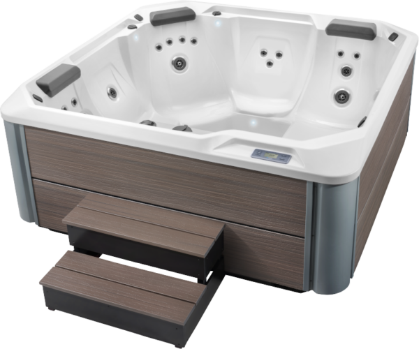 HotSpring-HotSpot-2020-Pace-AlpineWhite-Havana-Studio-High-Angle-Steps